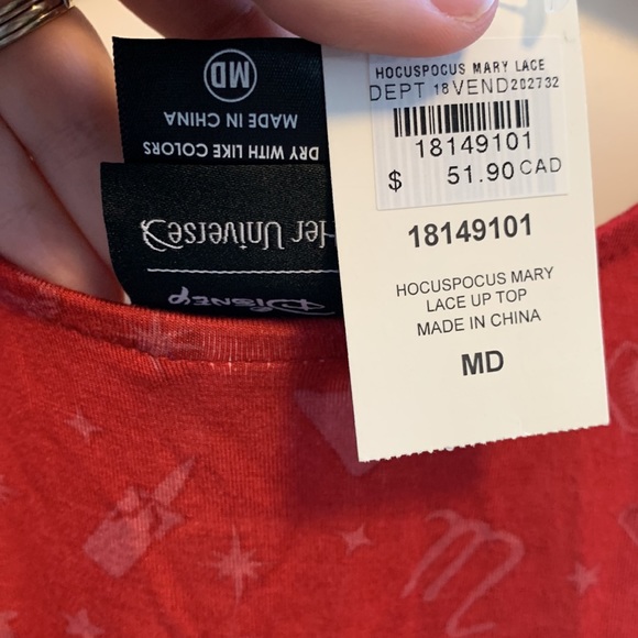 Her Universe Hocus Pocus shirt - size M - Picture 4 of 5